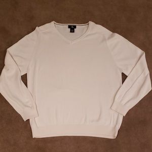Calvin Klein white sweater